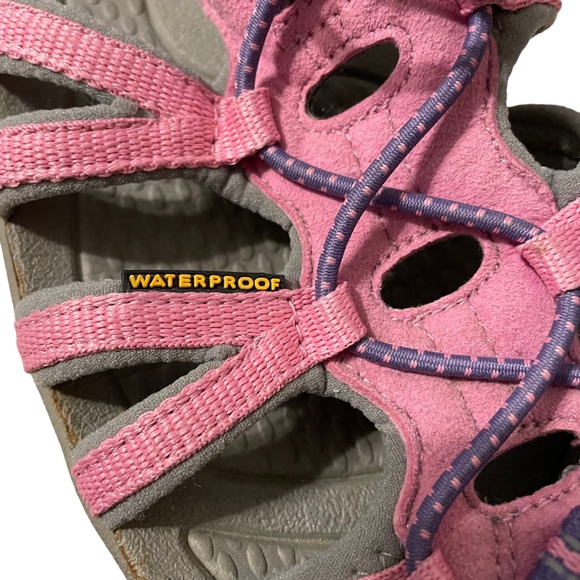 Keen Pink Whisper Waterproof Toggle Lace Hiking‎ Sport Sandals Size 6 - Picture 4 of 7